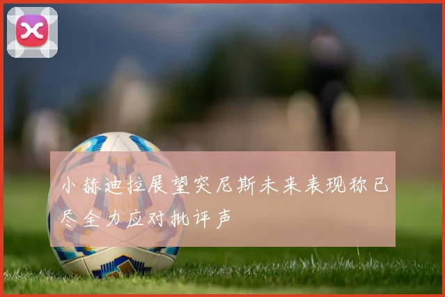 小赫迪拉展望突尼斯未来表现称已尽全力应对批评声